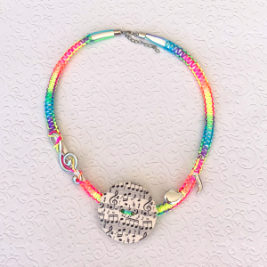 Unikatna ogrlica - Notna Harmonija