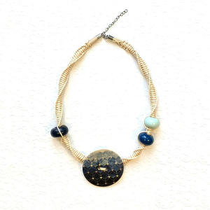 Unikatna ogrlica -Geometrijska